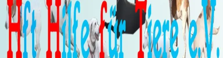 HfT Hilfe für Tiere e.V. Header