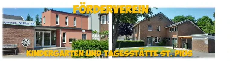 Förderverein Kindergarten und Tagesstätte St. Pius e.V Header