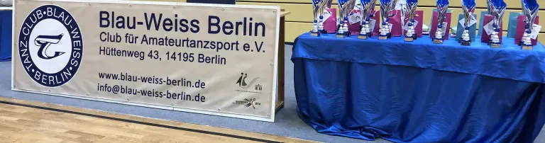Blau-Weiss Berlin Club für Amateurtanzsport e.V. Header