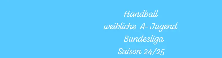MTV Lübeck v. 1865- Handball wJA Bundesliga Header