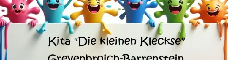 Förderverein der KiTa "Die kleinen Kleckse" Grevenbroich-Barrenstein e.V. Header