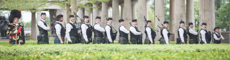 Berlin Thistle Pipes & Drums e.V. (BTPD e.V.) Header