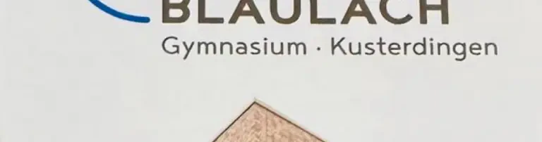 Förderverein und Freundeskreis des Evangelischen Blaulach-Gymnasiums Kusterdingen e.V. Header