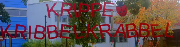 Kinderkrippe "Kribbel Krabbel" Header