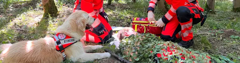 Rettungshundestaffel Saalekreis e.V. Header