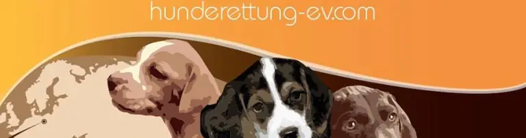 Hunderettung e.V. Header