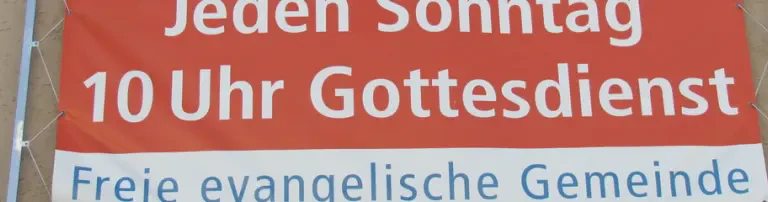 Freie evangelische Gemeinde Lindenberg Header