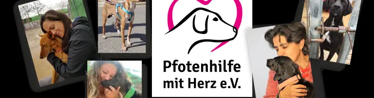 Pfotenhilfe mit Herz e.V. Header