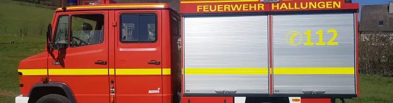 Feuerwehrverein Hallungen 1991 e.V. Header
