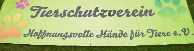 Hoffnungsvolle Hände für Tiere e.V Header