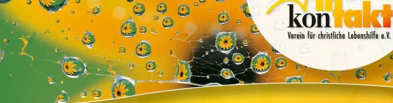 in kontakt-Verein für christliche Lebenshilfe e. V. Header