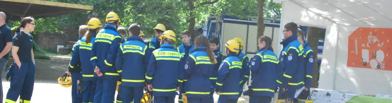 THW-Jugend Saarland e.V. Header