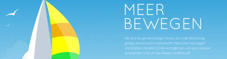 Meer bewegen e.V. Header