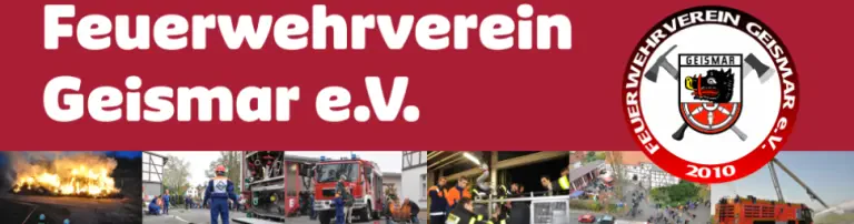 Feuerwehrverein Geismar e.V. Header