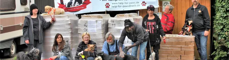 Help for Paws Stuttgart e. V. Header
