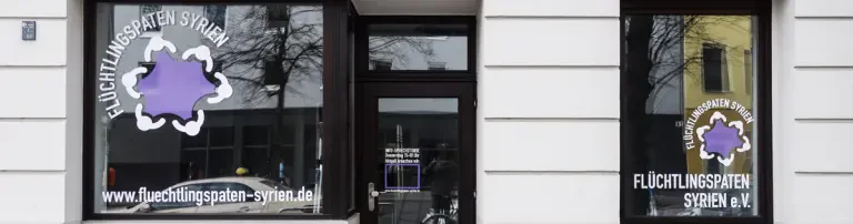 Flüchtlingspaten Syrien e.V. Header