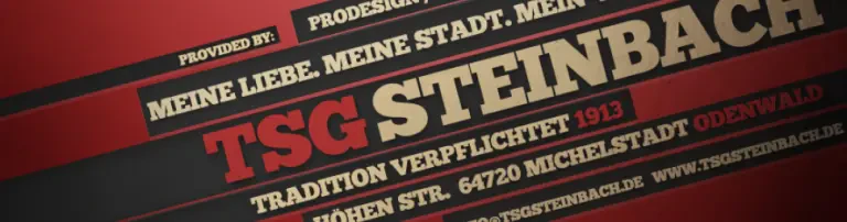 Turn - und Sportgemeinde und Sängerkranz Steinbach e.V. Header