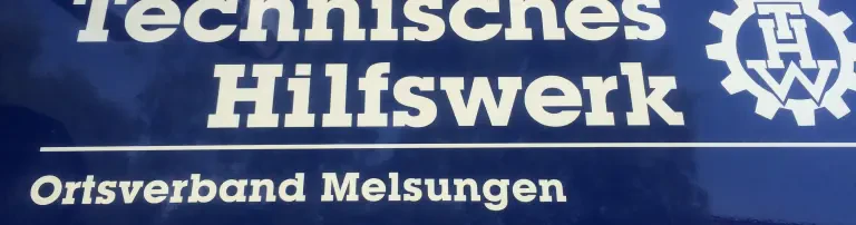 Vereinigung der Helfer und Förderer des THW Melsungen e.V. Header