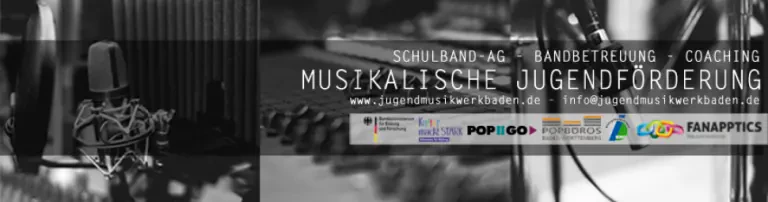 Jugend-Musik-Werk Baden e.V. Header