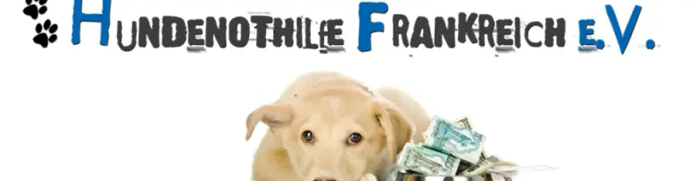 Hundenothilfe Frankreich e.V. Header