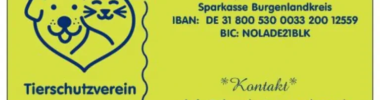 Tierschutzverein Saale-Unstrut e.V. Header