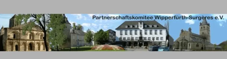 Partnerschaftskomitee Wipperfürth-Surgères e.V. Header