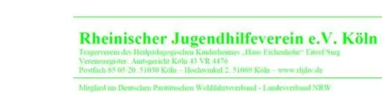Rheinischer Jugendhilfeverein e.V. Köln Header