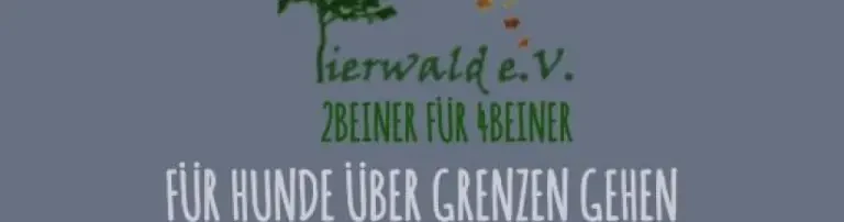 Tierwald e.V. Header