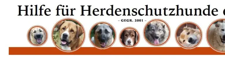 Hilfe für Herdenschutzhunde e.V. Header
