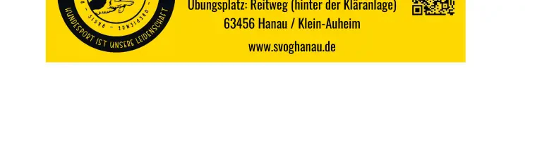 Verein für Deutsche Schäferhunde (SV)e.V. - Ortsgruppe Hanau/Klein-Auheim Header