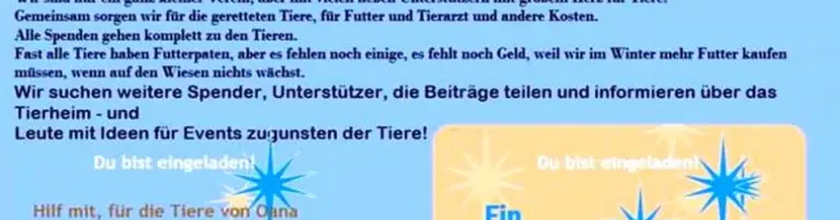 Ein bisschen Wärme e.V. Deutschland Header