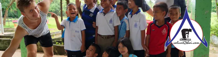Volunt2Thai Österreich Verein zur Förderung freiwilliger Arbeit Header