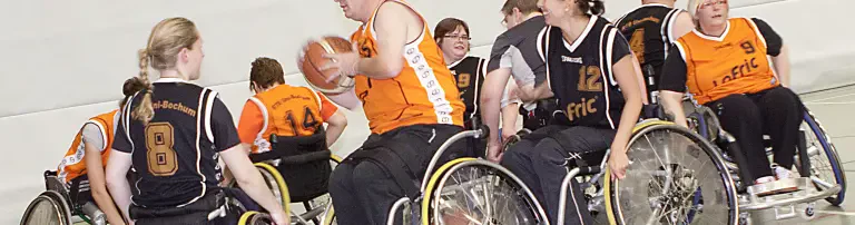 Rollstuhlteam Basketball an der Ruhruniversität Bochum e.V. Header