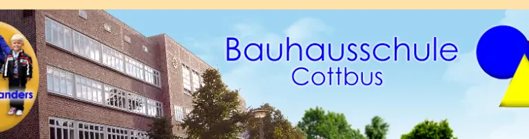 Förderverein Bauhaushausschule Cottbus e.V. Header