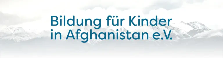 Bildung für Kinder in Afghanistan e.V. Header