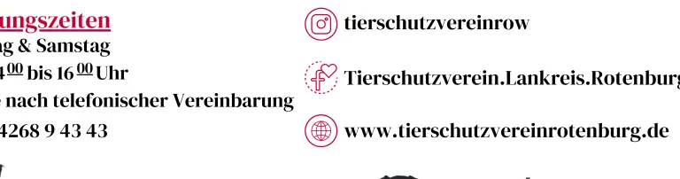Tierschutzverein für den Landkreis Rotenburg (Wümme) e.V. Header