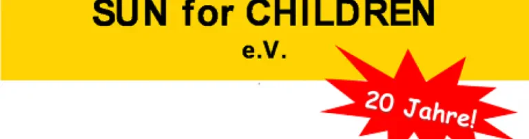 Sun for Children e. V. Header