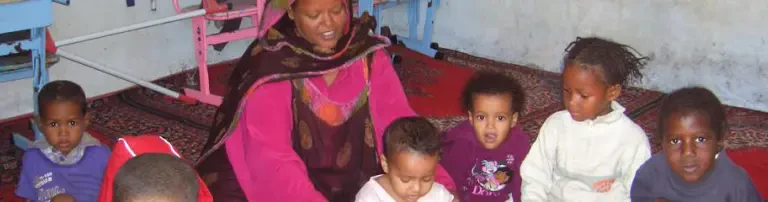 Unterstützung eines integrativen Kindergartens in Mauretanien Header