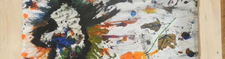 Leinwände und Farben für die "Kleinen Künstler" Header