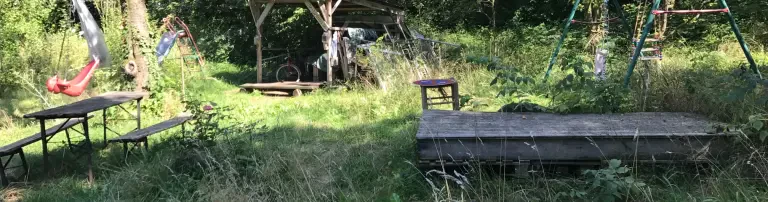 Herstellung von Nistholz für Wildbienen und Insekten Header