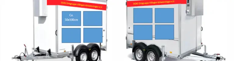 Beschriftung Anhänger Header