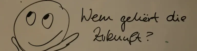 Wem gehört die Zukunft? Header