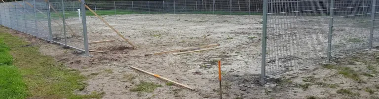 Übungsplatz für Tierheim-HundeAnschaffung von Header