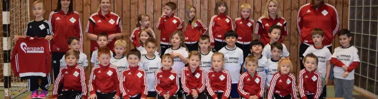 Unterstützung für den Kauf von Trainingsanzügen und Trainingskleidung Header