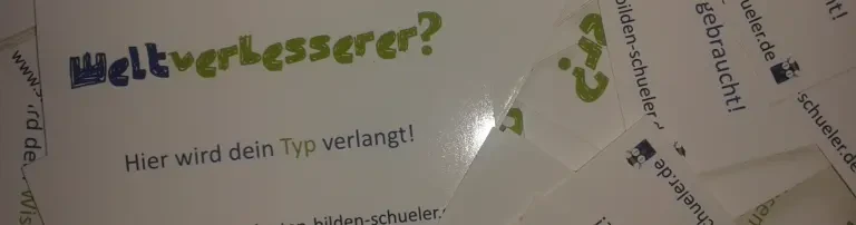 Flyer und sonstige Werbematerialien Header