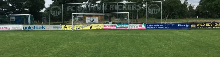 Sanierung des A-Rasenplatz anlässlich unseres 110-jährigen Vereinsjubiläums Header