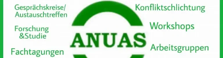 Jährliche bundesweite ANUAS-Themenwochen zur Opferhilfe - Information, Aufklärung und Prävention Header