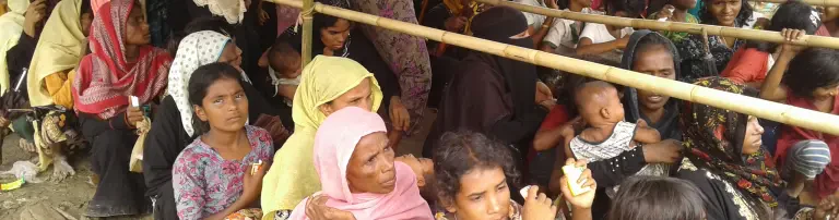Hilfe für die Rohingya in Bangladesch Header