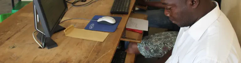 Computer für Mmabana - neue Technik für den Computerkurs Header
