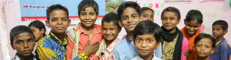Keshwa Child Welfare Center in Robertsganj, Uttar Pradesh, Indien Header